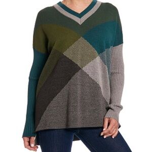 Joseph Multicolor V-Neck Sweater